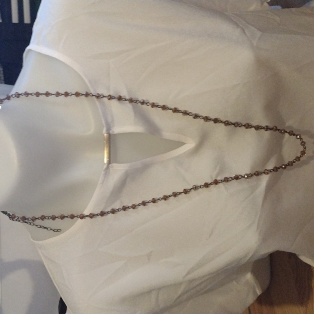 Brown necklace
